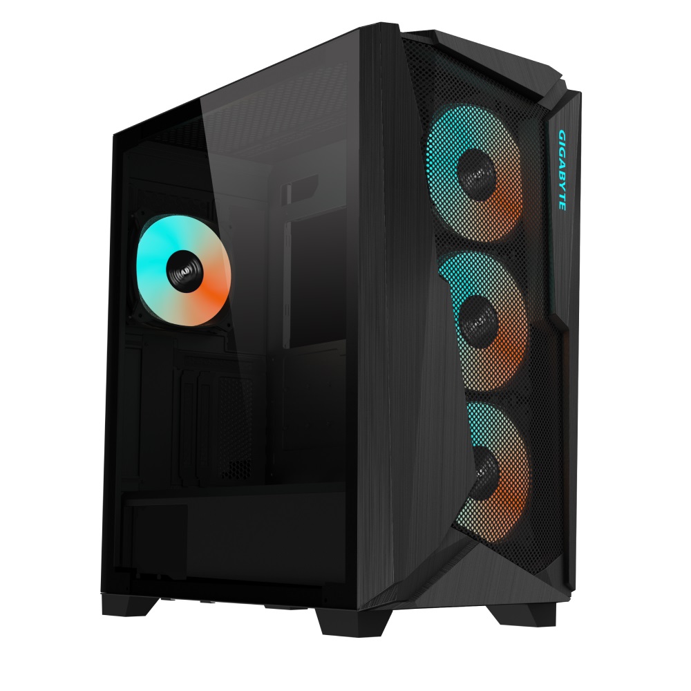 GIGABYTE C301 GLASS/ Midi Tower/ Transpar./ Čierna 