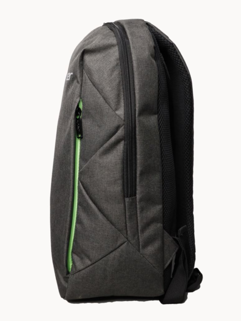 Acer urban backpack, grey & green, 15.6 