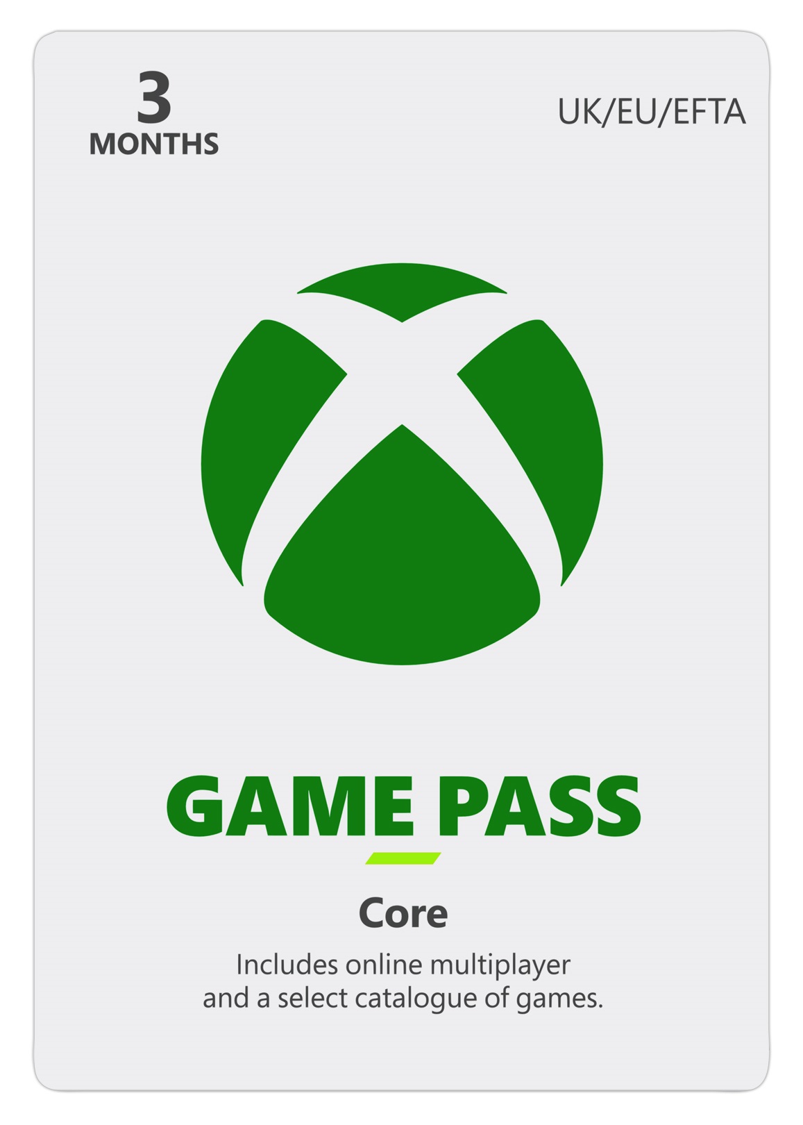 ESD XBOX - Game Pass ESSENTIAL - předplatné na 3 měsíce (EuroZone) 