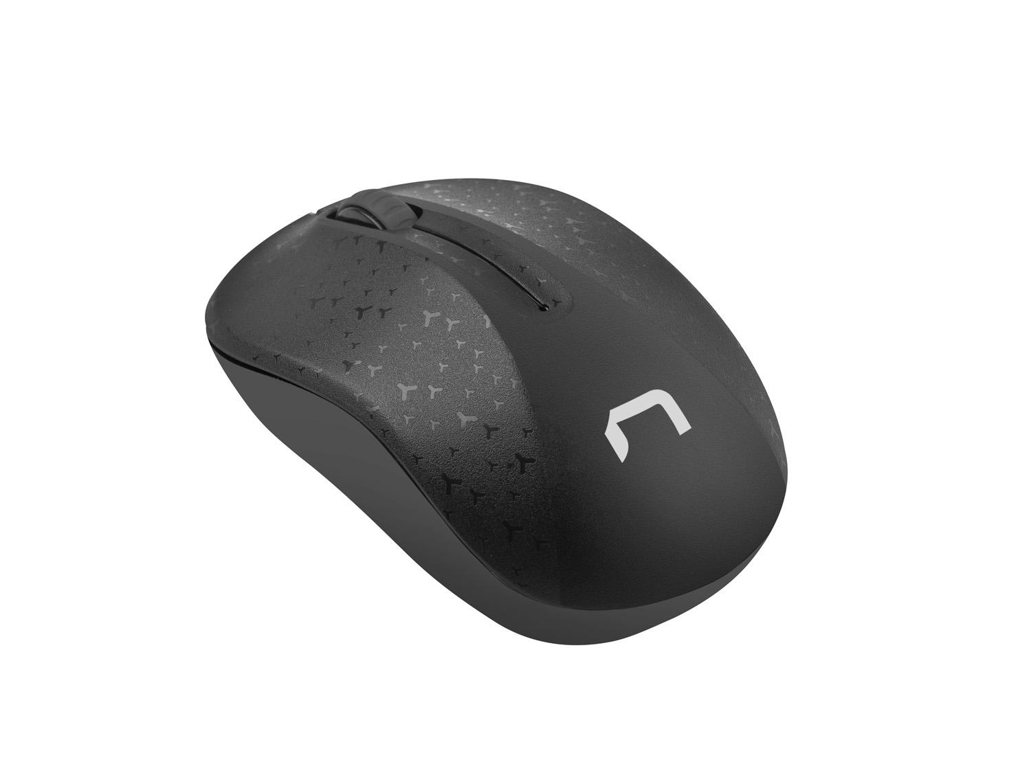 Natec optická myš TOUCAN/ 1600 DPI/ Kancelárska/ Optická/ 1 600 DPI/ Bezdrôtová USB/ Čierna 