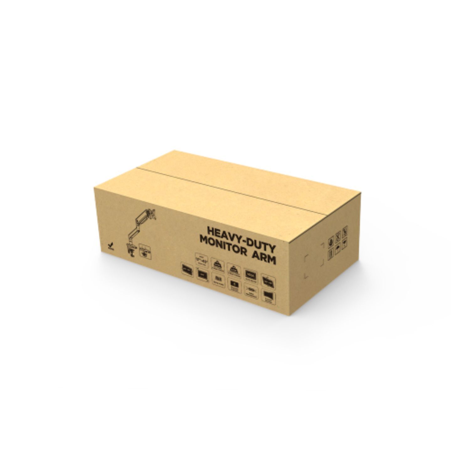 Držiak monitora Brateck LDT60-C012 jedno rameno mechanická pružina Heavy Duty 
