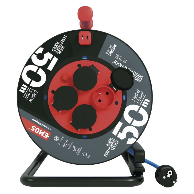 EMOS BUBEN 4Z 50M 1, 5MM NEMRZNÚCI PVC KÁBEL 