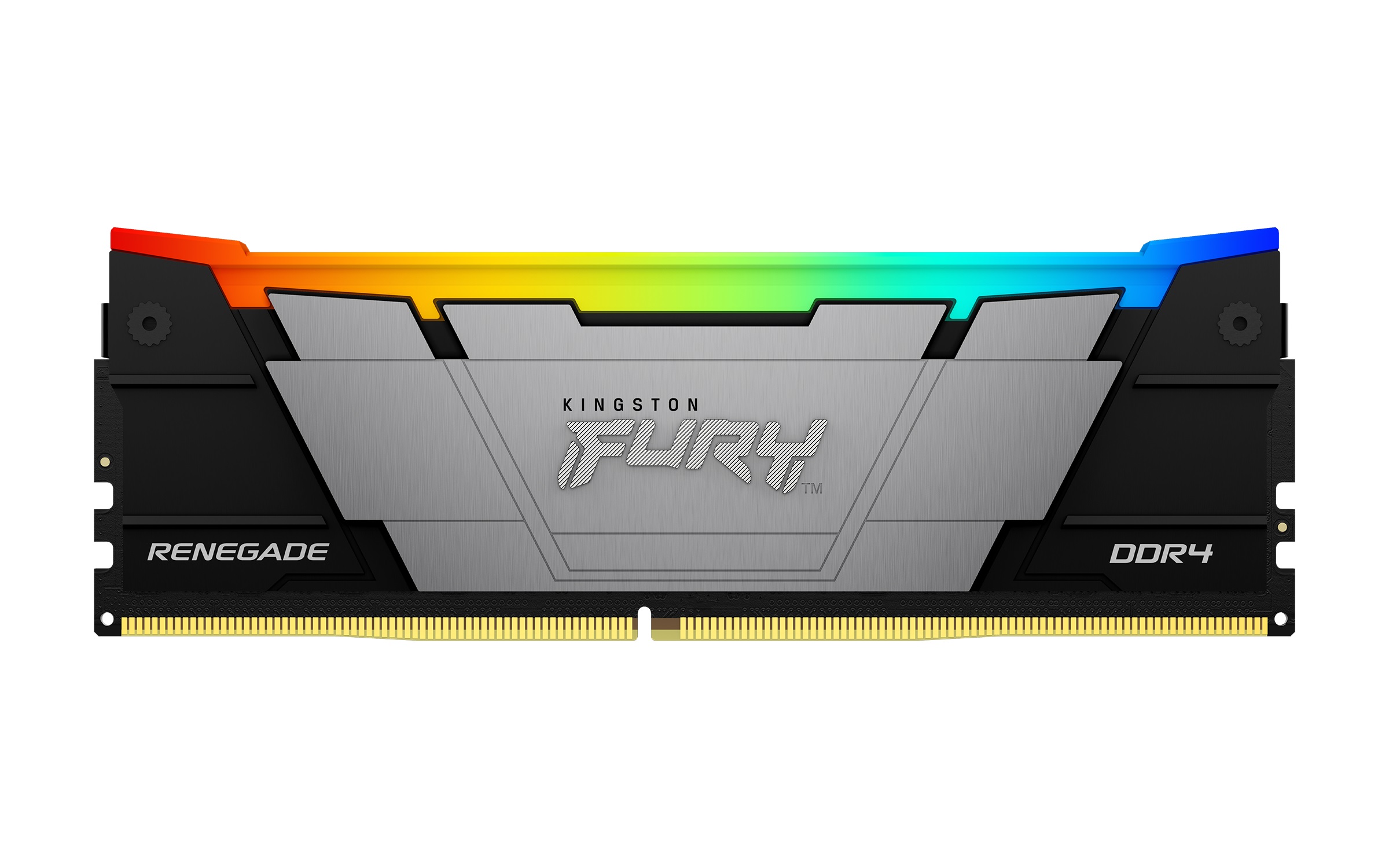 Kingston FURY Renegade/ DDR4/ 128GB/ 3200MHz/ CL16/ 4x32GB/ RGB/ Black