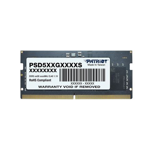 Patriot Signature Line/ SO-DIMM DDR5/ 16GB/ 5600MHz/ CL46/ 1x16GB