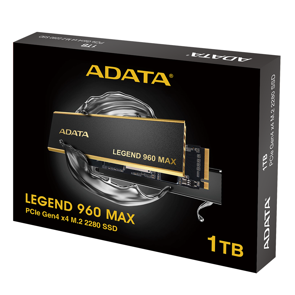 ADATA LEGEND 960 MAX/ 2TB/ SSD/ M.2 NVMe/ Čierna/ Heatsink/ 5R 