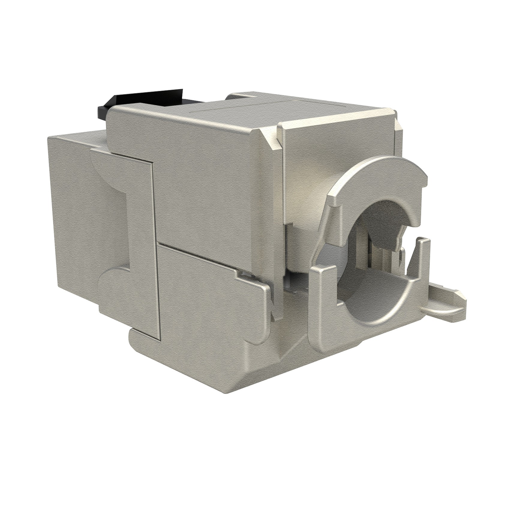 Samorezný keystone Solarix CAT5E STP SXKJ-5E-STP-BK-SA 