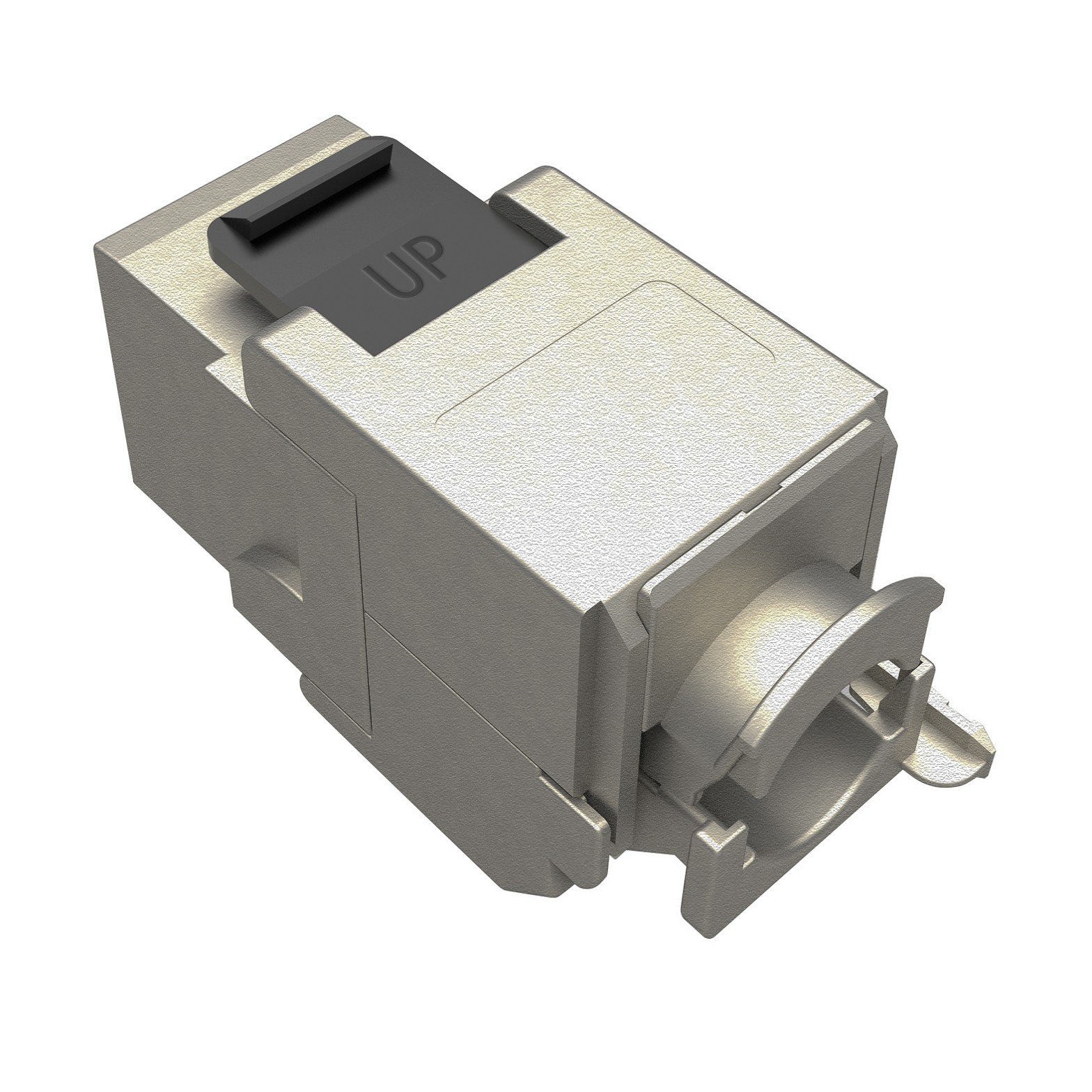 Samorezný keystone Solarix CAT5E STP SXKJ-5E-STP-BK-SA 