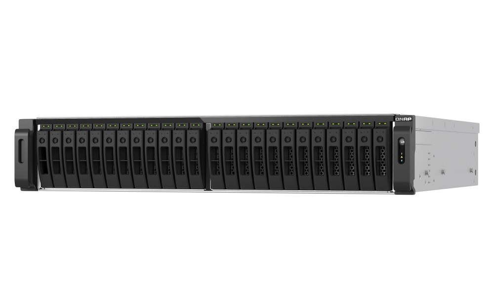 QNAP TS-h3077AFU-R5-32G (Ryzen Pro 5, 1GHz, ZFS, 32GB DDR5 RAM, 30x 2, 5" SATA, 2x 2, 5GbE, 2x 10GbE) 