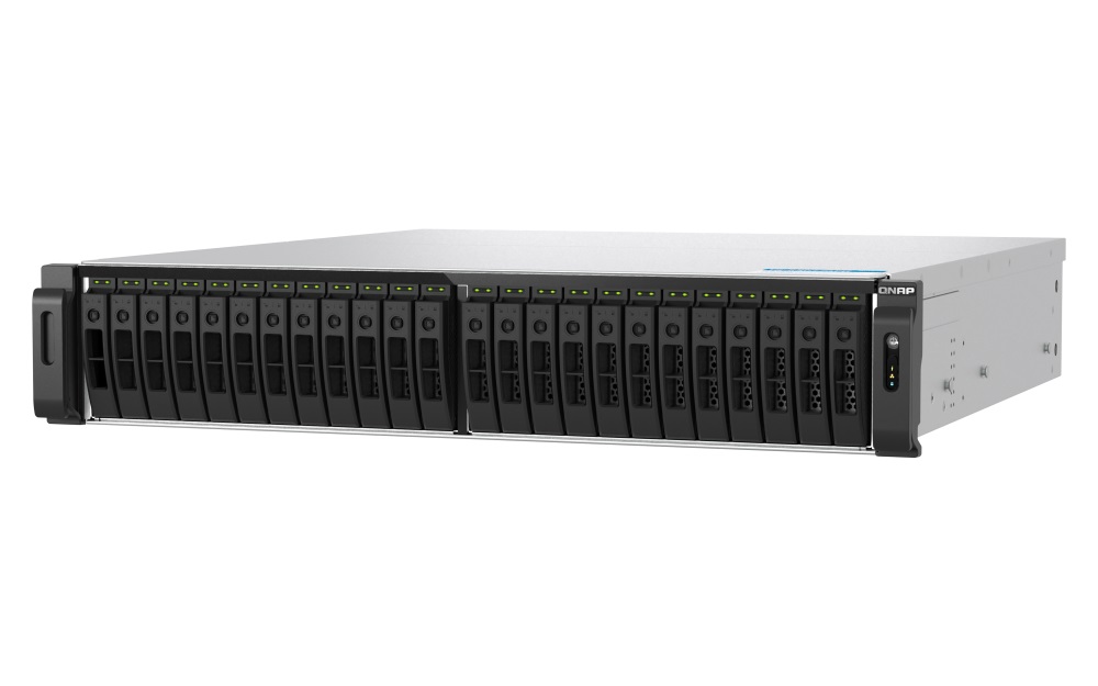 QNAP TS-h3077AFU-R5-32G (Ryzen Pro 5, 1GHz, ZFS, 32GB DDR5 RAM, 30x 2, 5" SATA, 2x 2, 5GbE, 2x 10GbE) 