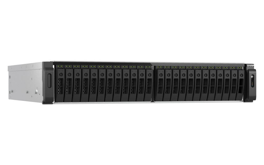 QNAP TS-h3077AFU-R5-32G (Ryzen Pro 5, 1GHz, ZFS, 32GB DDR5 RAM, 30x 2, 5" SATA, 2x 2, 5GbE, 2x 10GbE) 