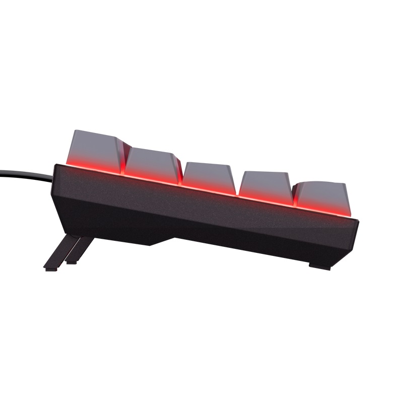 Trust Gaming GXT 867 Acira/ Drôtová USB/ US layout/ Čierna 