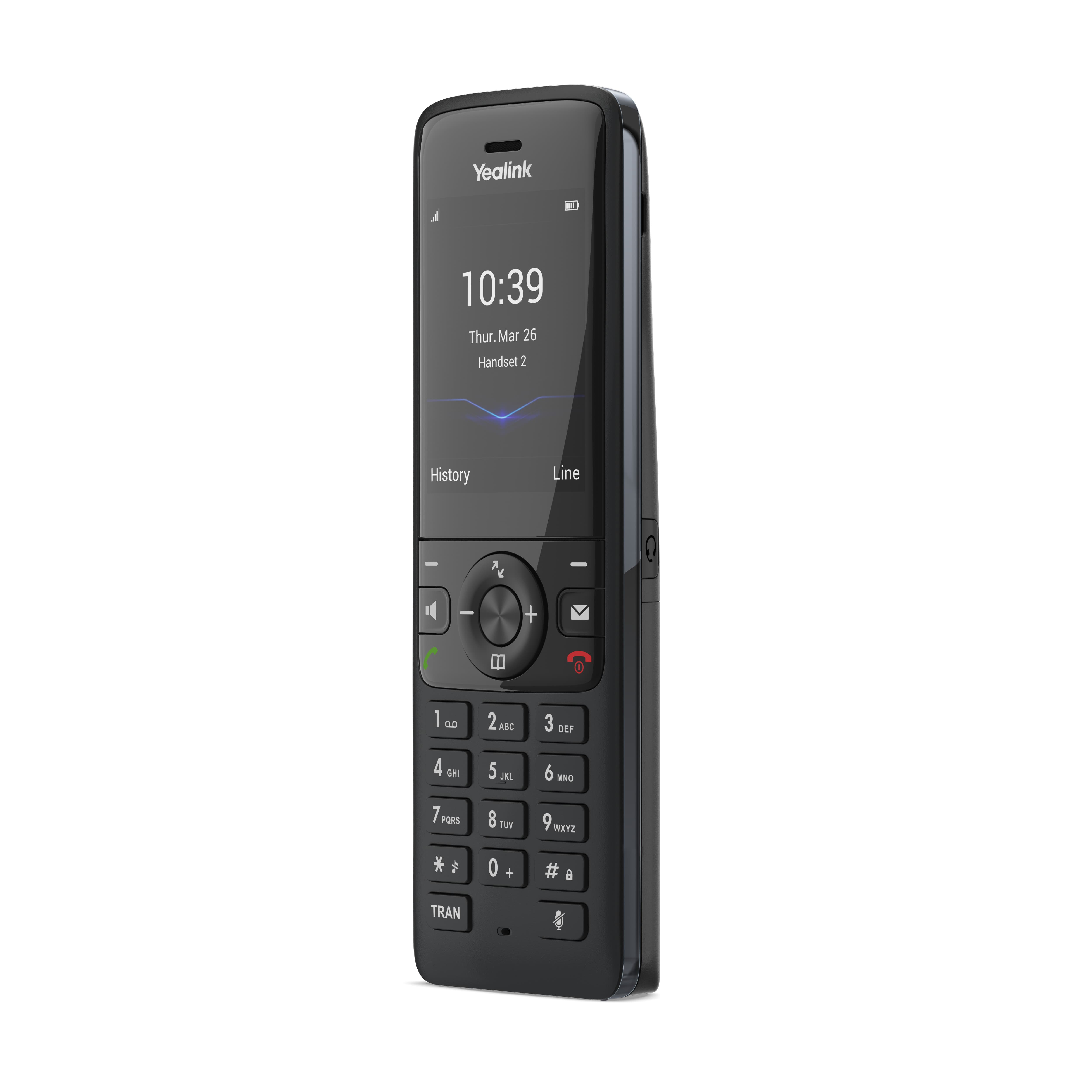 Yealink W78H IP DECT rúčka pre W78P, 2, 4"" bar.disp. 
