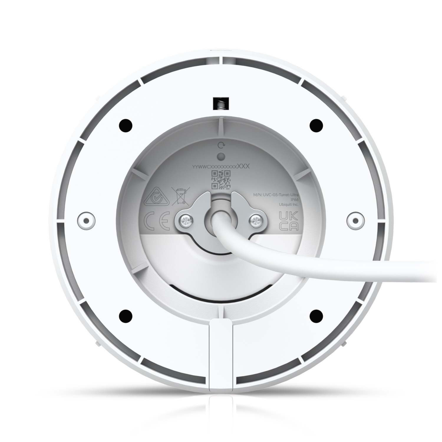 Ubiquiti UVC-G5-Turret-Ultra - UniFi Protect G5 Turret Ultra, biela 