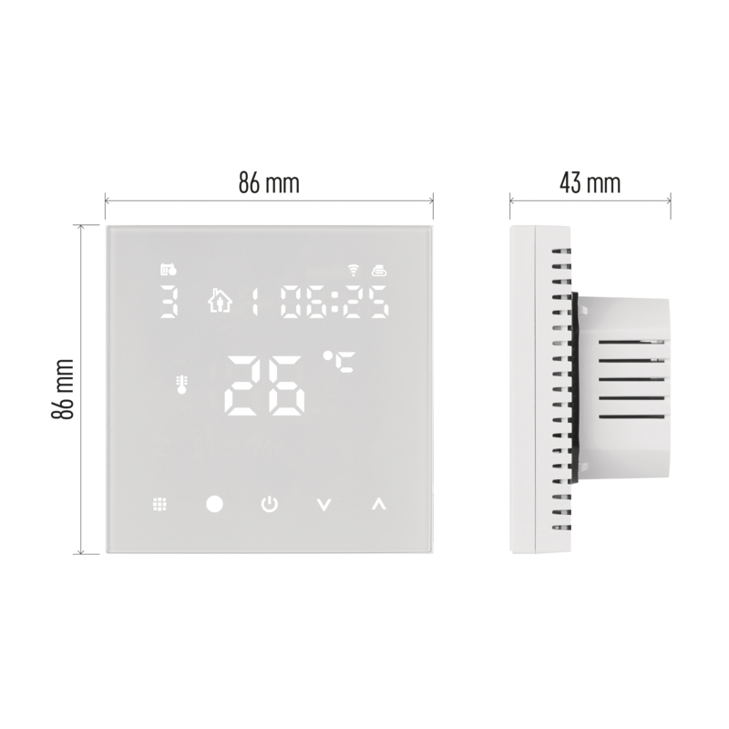 EMOS GoSMART progr.termostat WiFi-podlahový P56201UF 