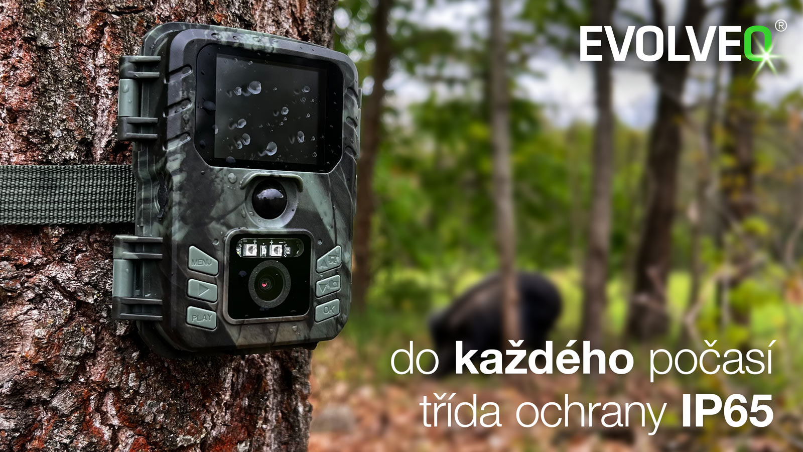 EVOLVEO StrongVision Mini LCD, fotopasca & časozberná kamera 