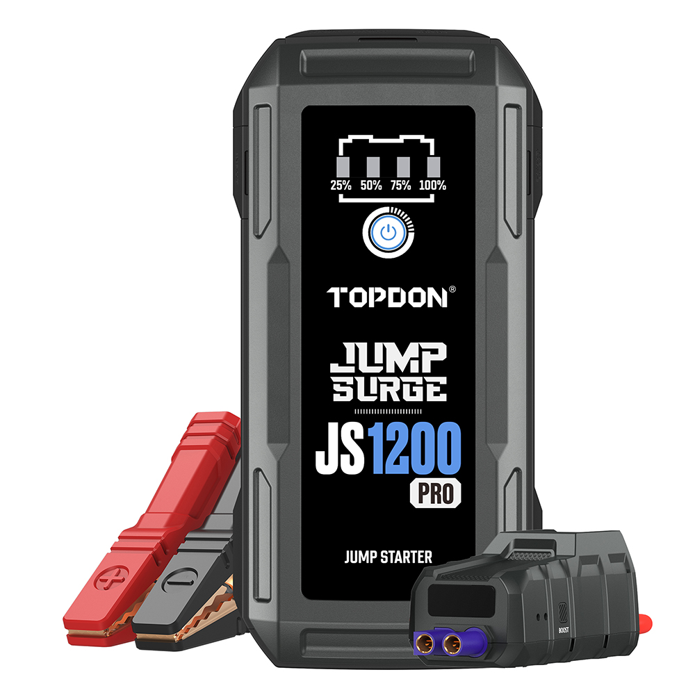 Car Jump Starter JumpSurge 1200 PRO/ 10000mAh/ max výstupný prúd 1800A/ 2xUSB-A/ USB-C/ DC Jack 