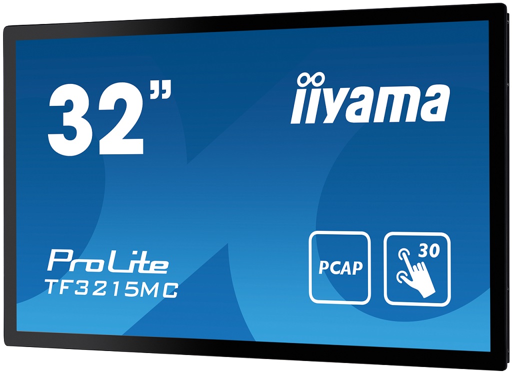 32" iiyama TF3215MC-B2: FHD, 30P, VGA, HDMI, 24/ 7 