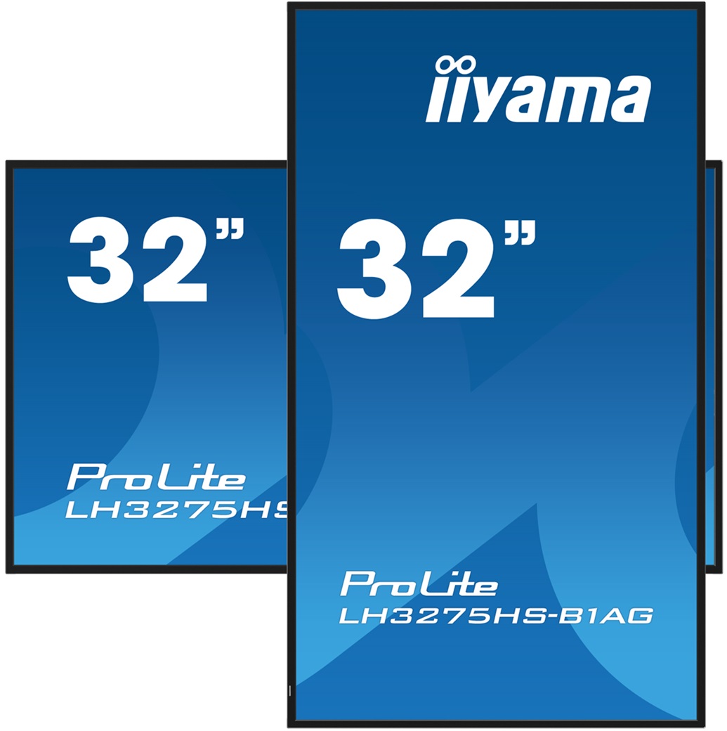 32" iiyama LH3275HS-B1AG: IPS, FHD, Android, 24/ 7 