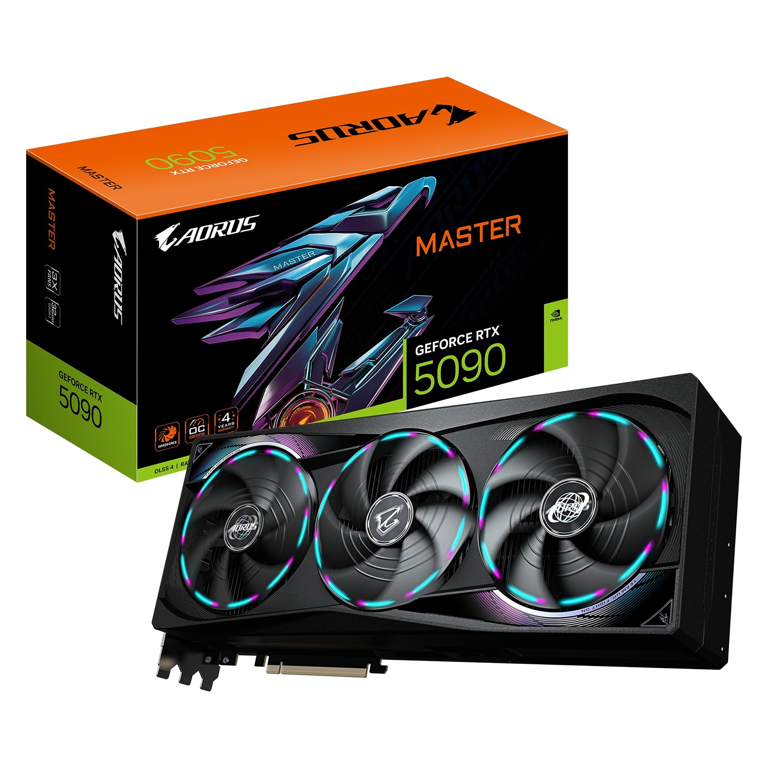 GIGABYTE AORUS GeForce RTX 5090 MASTER/ 32GB/ GDDR7 