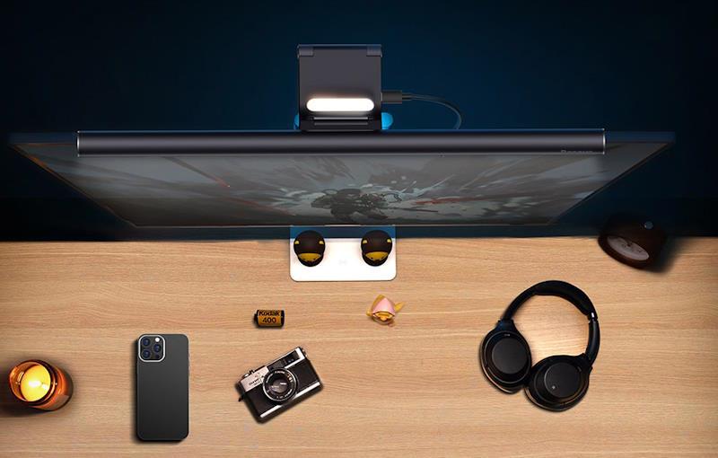 Baseus Závesné LED svetlo i-Wok2 Series pre obrazovky čierne 
