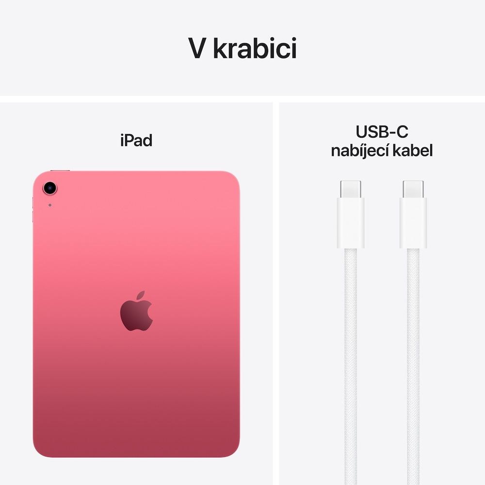 Apple iPad 11" (A16) - 2025/ Wi-Fi/ 10, 9"/ 2360x1640/ 128GB/ iPadOS18/ Pink 