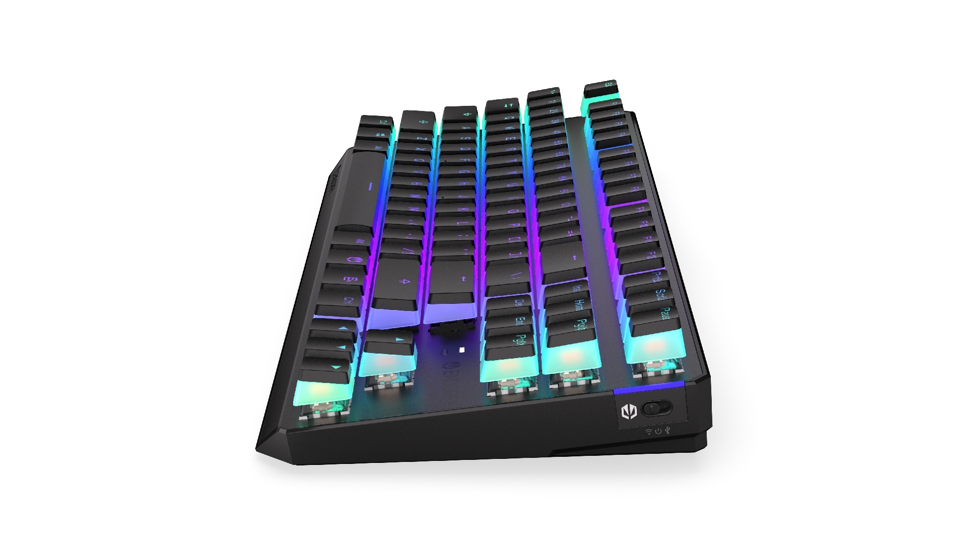 Endorfy Thock TKL Red Pudding/ Drôtové/ Bezdrôtové/ US layout/ Čierna 