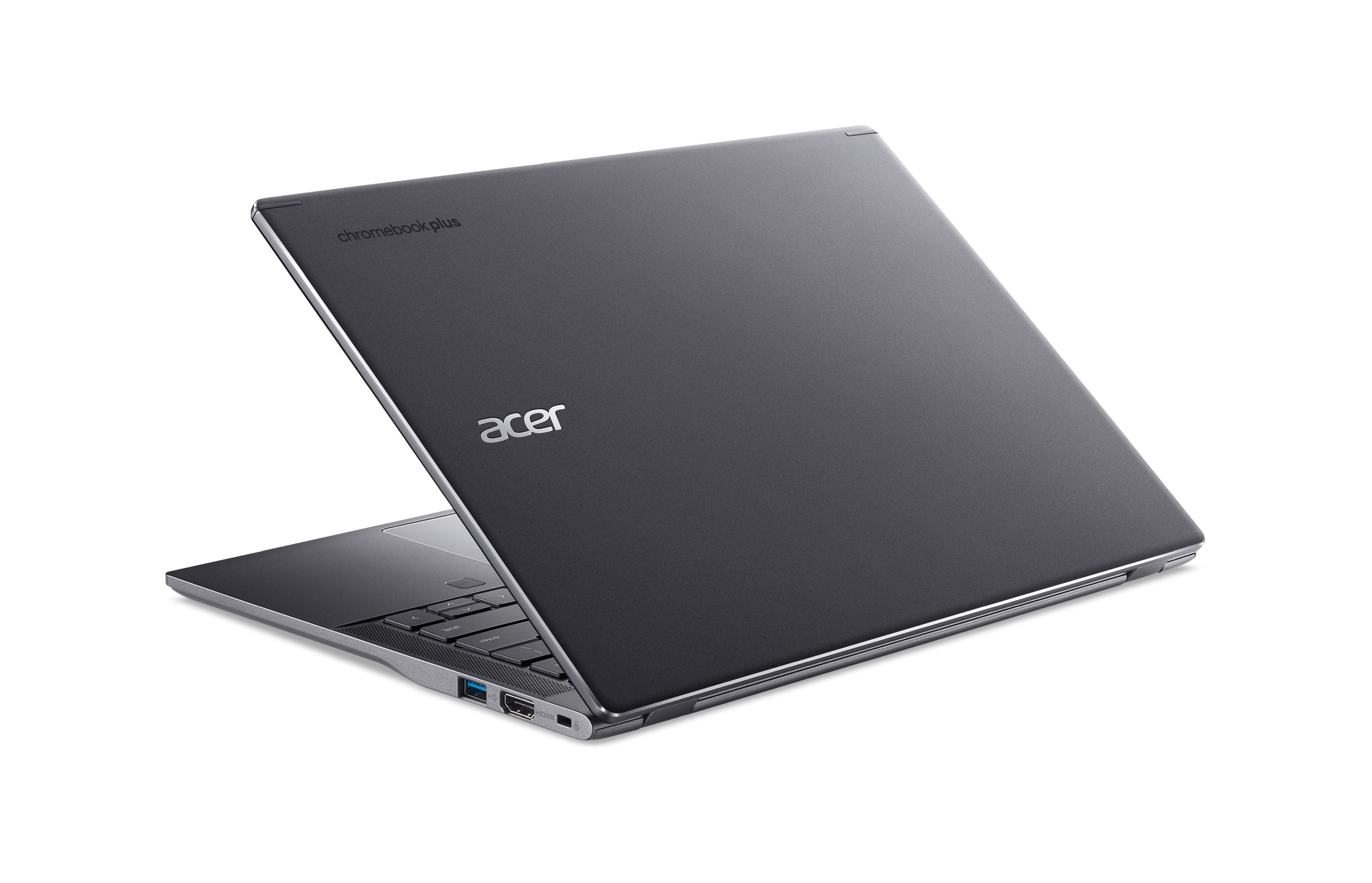 Acer Chromebook Plus 514/ CB514-5HT-503H/ 5-120U/ 14"/ WUXGA/ T/ 16GB/ 256GB SSD/ UHD/ Chrome/ Gray/ 2R 