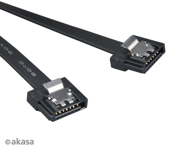 AKASA - Proslim - Sata kábel - 30 cm 
