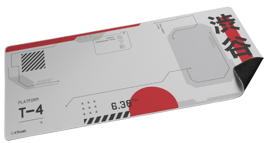 TRUST GXT759 XXL MÚSEPAD – JAPAN WHITE 