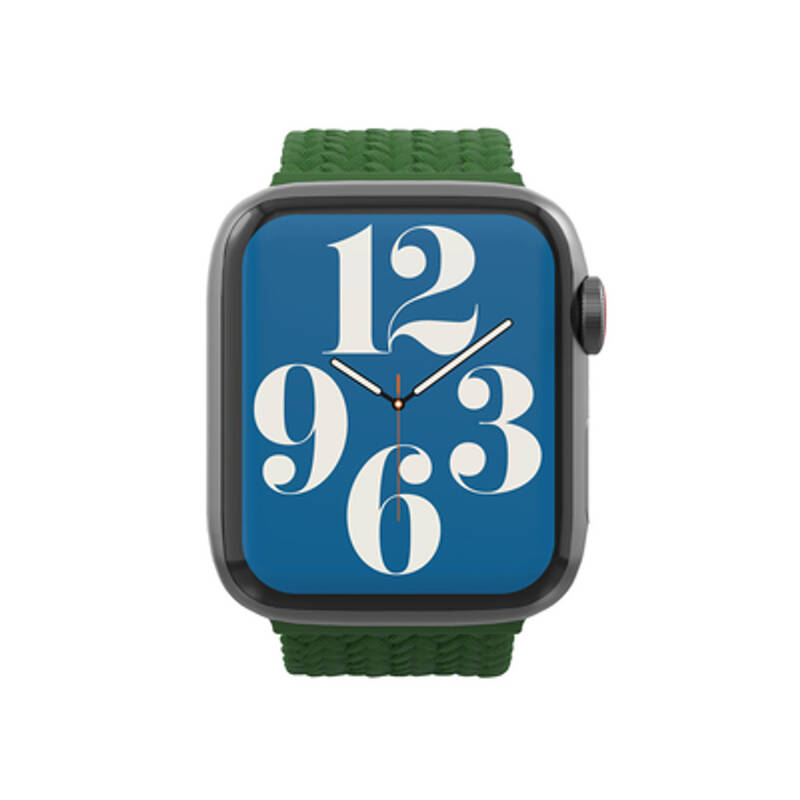 ZAGG GEAR4 remienok pre Apple Watch 45/ 44/ 42mm SM zelená 