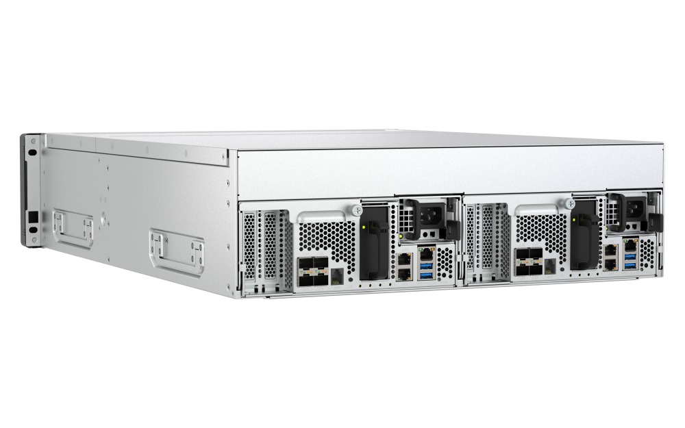 QNAP ES1686dc-R2-2123IT-64G (Duálny radič, 2x Xeon, 2x 32GB RAM, 16x 3, 5" SAS, 6x GbE, 8x 10Gb SFP+) 