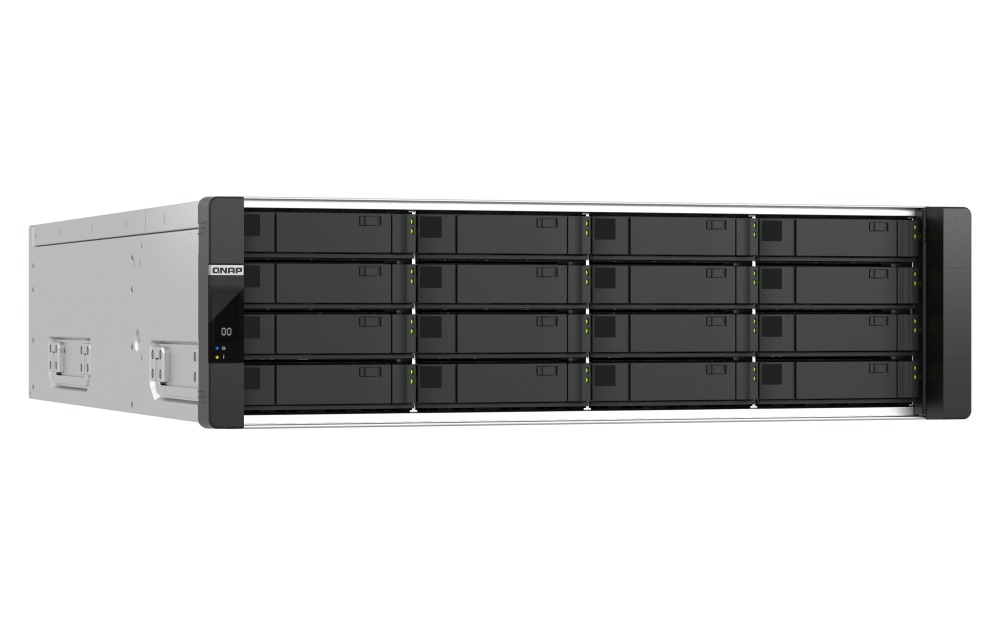 QNAP ES1686dc-R2-2142IT-128G (Duálny radič, 2x Xeon, 2x 64GB RAM, 16x 3, 5" SAS, 6x GbE, 8x 10Gb SFP+) 