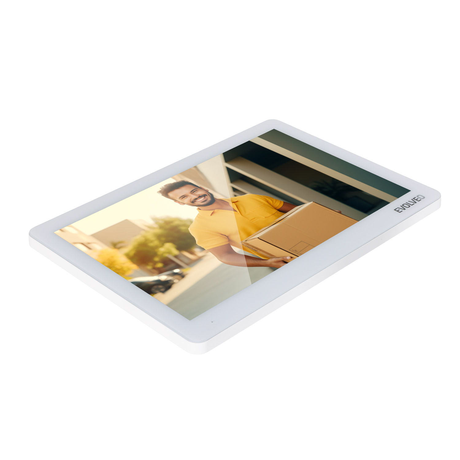 EVOLVEO DoorPhone 10-2W - 2 drôtový videotelefón s aplikáciou 32GB pamäťou 