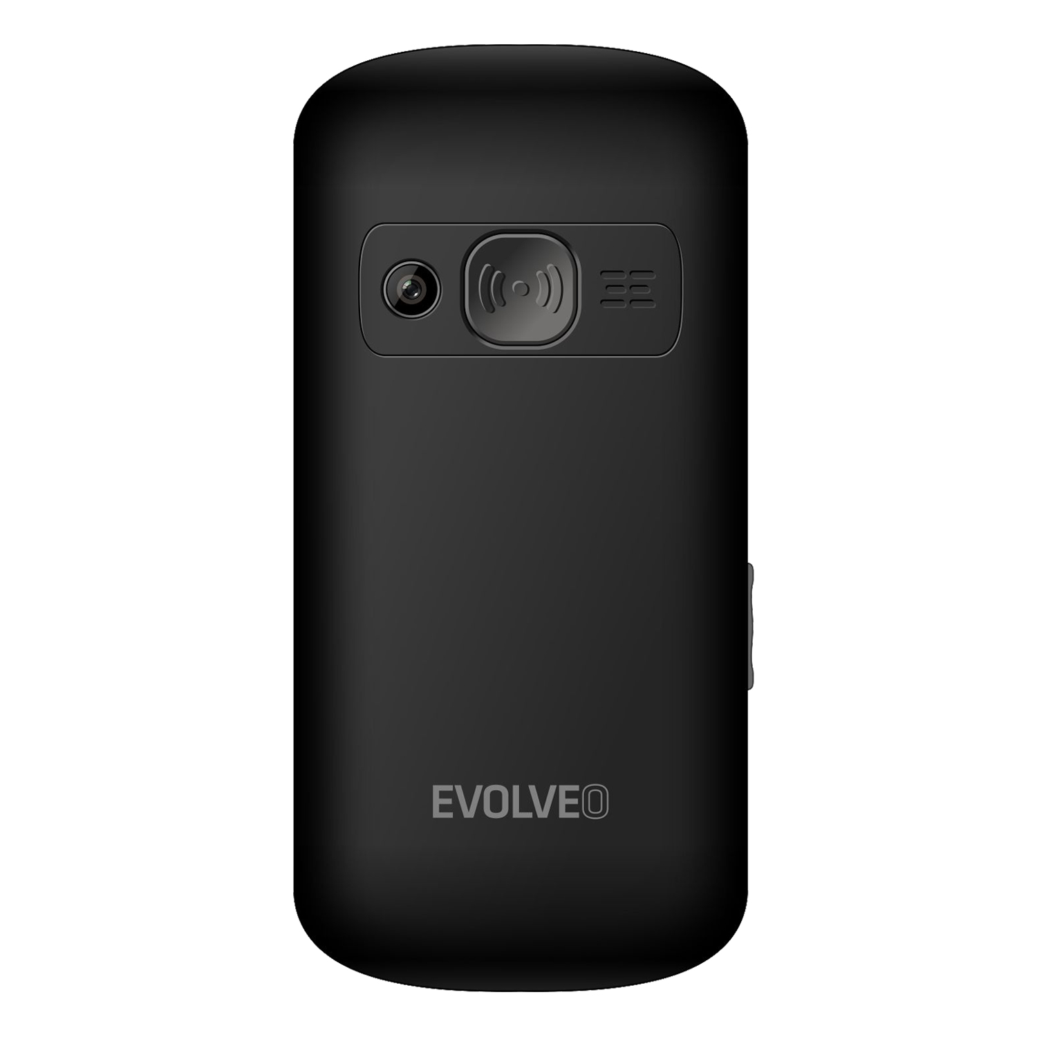 EVOLVEO EasyPhone XS, mobilný telefón pre seniorov, čierny 
