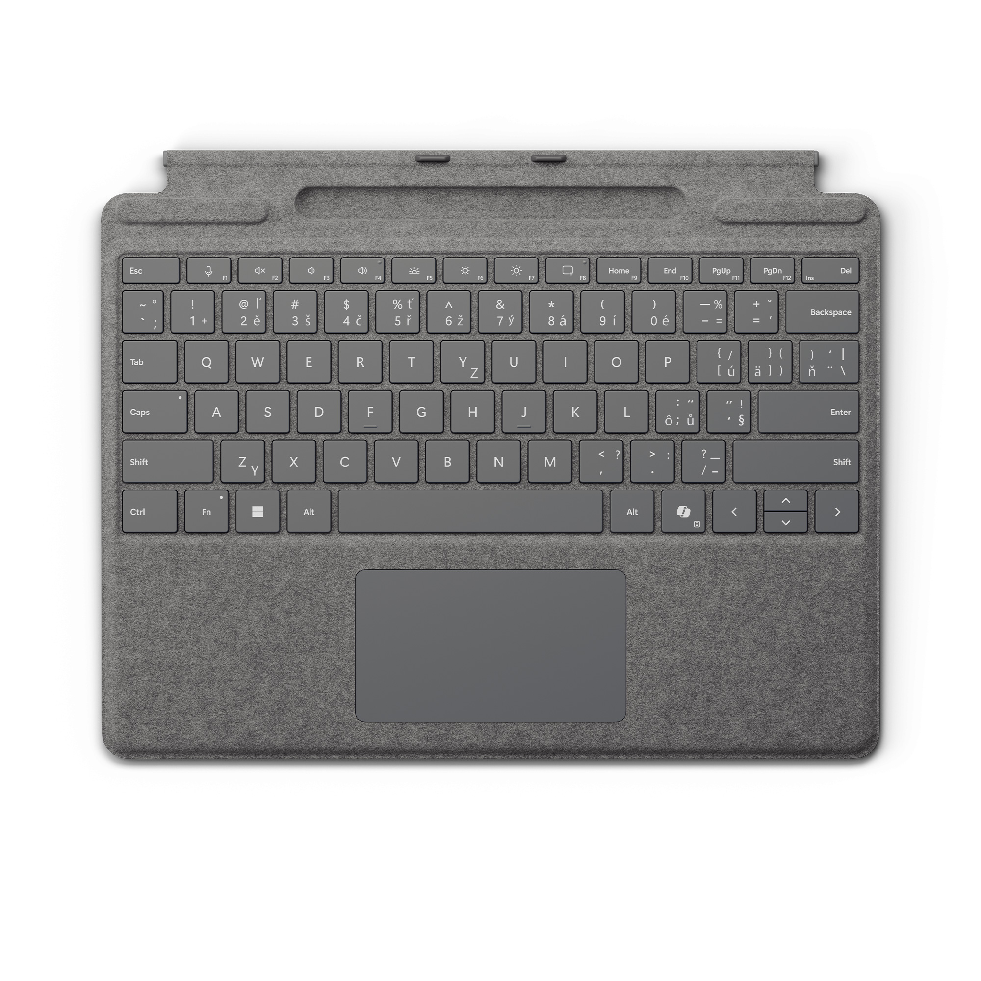 Microsoft Surface Pro 13" Keyboard with Pen Storage (Platinum), Commercial, cz&sk 