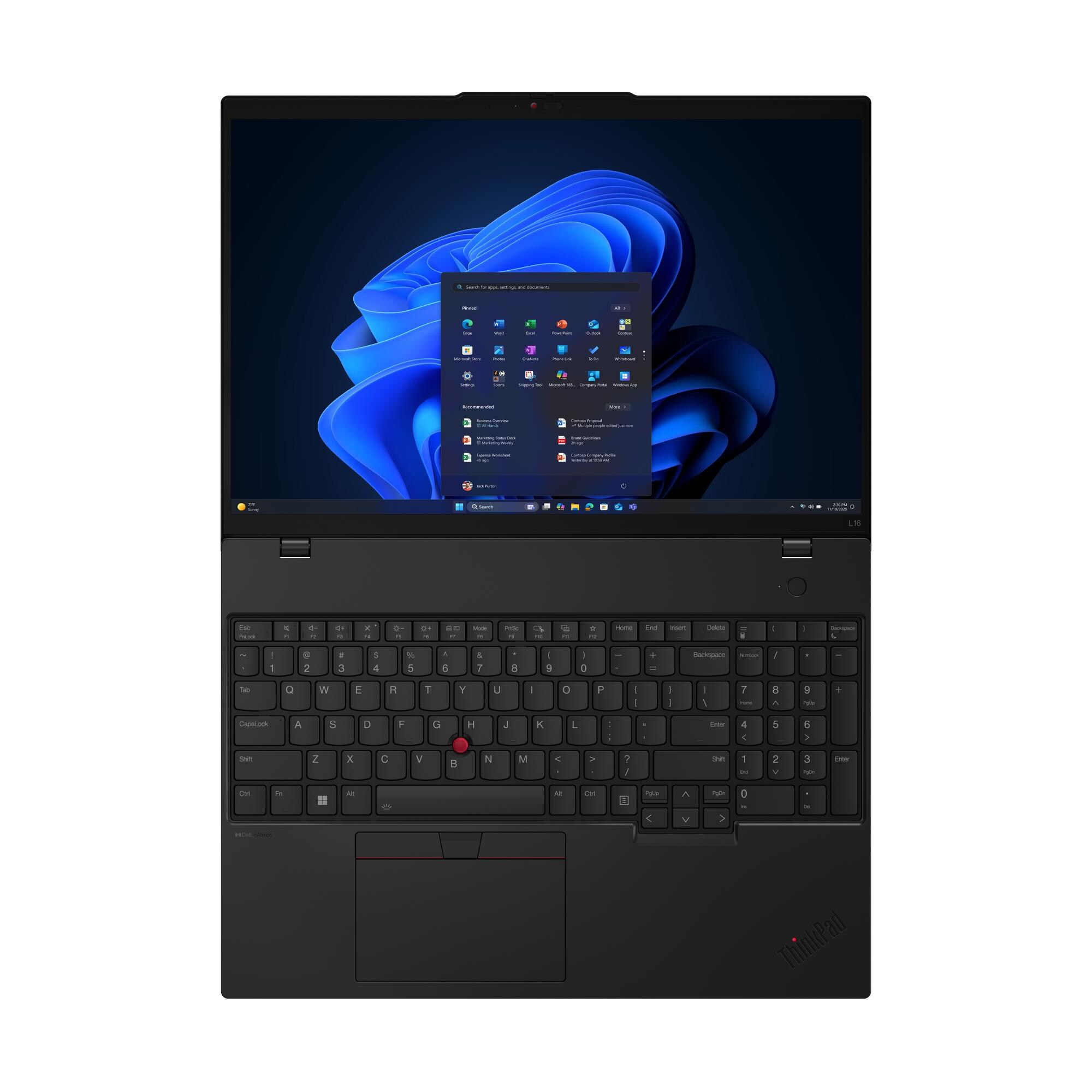 Lenovo ThinkPad L/ L13 Gen 6 (Intel)/ U5-225U/ 13, 3"/ WUXGA/ 16GB/ 512GB/ Intel int/ W11P/ Black/ 3R On-Site 