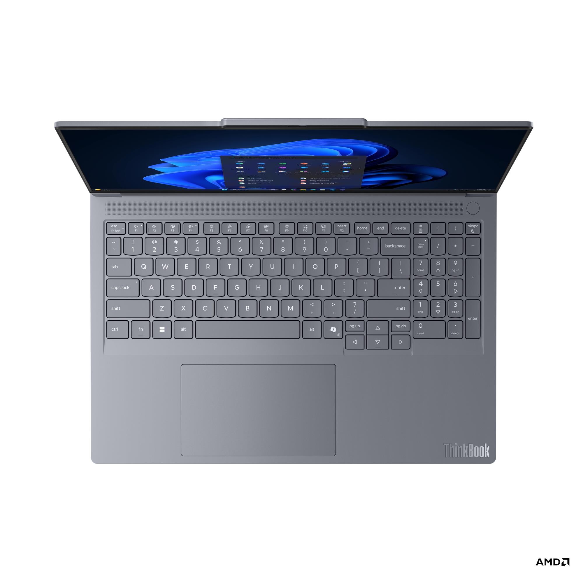 Lenovo ThinkBook/ 16p G6 ADR/ R9-8940HX/ 16"/ 2560x1600/ 64GB/ 1TB/ RTX 5060/ W11P/ Gray/ 1R 