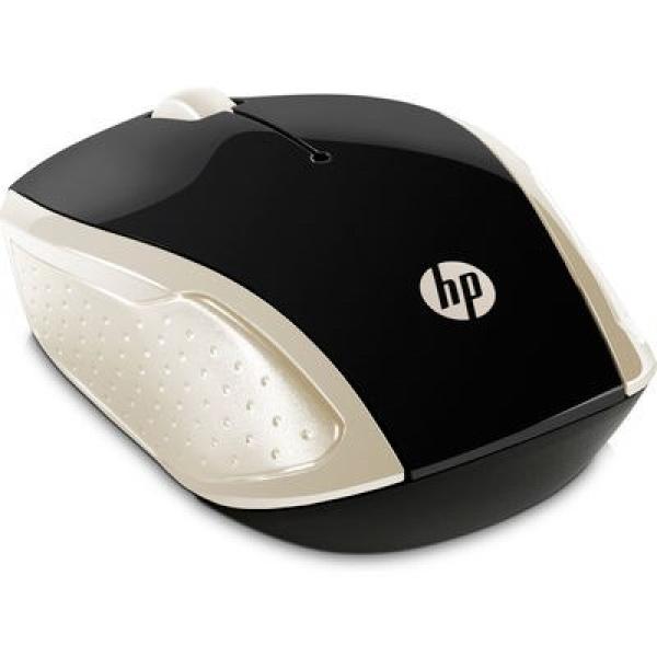 Myš HP - 200 Myš,  bezdrôtová,  hodvábne zlatá0