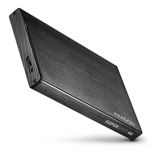 AXAGON EE25-XA6,  USB 5Gbps - SATA 6G,  2.5" kovový ALINE box