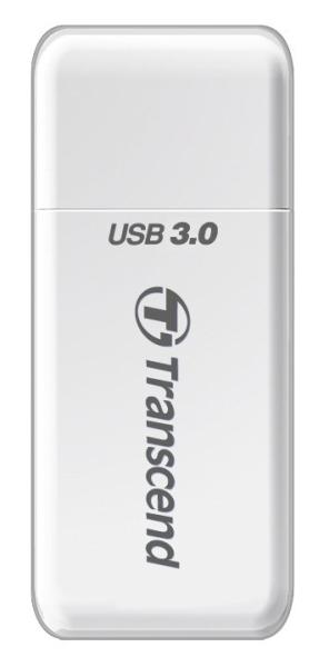 Čítačka kariet TRANSCEND F5,  USB 3.0,  biela1