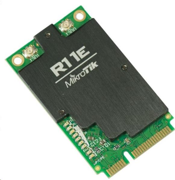 MikroTik R11e-2HnD, karta mini-PCIe, 802.11b/ g/ n, U.FL