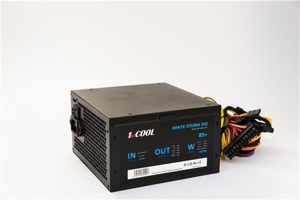 napájací zdroj 1stCOOL ATX 350W WHITE STORM 350,  APFC,  85+