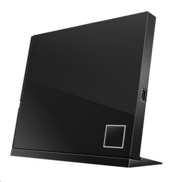 ASUS BLU-RAY Combo SBC-06D2X-U,  externý,  čierny,  USB1