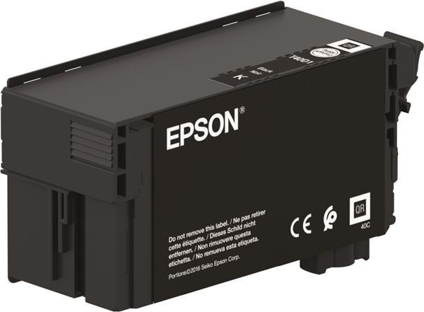 Čierny atrament EPSON v jednom balení UltraChrome XD2 Black T40D140(80 ml)