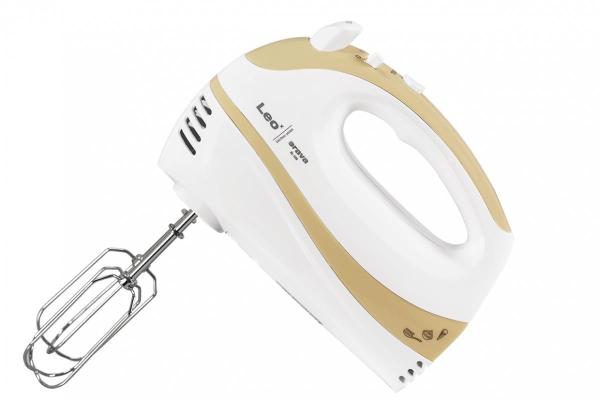 Orava SL-109 ruční šlehač,  300 W,  pulzní spínač,  75 dB,  5 rychlostí,  krémová /  bílá