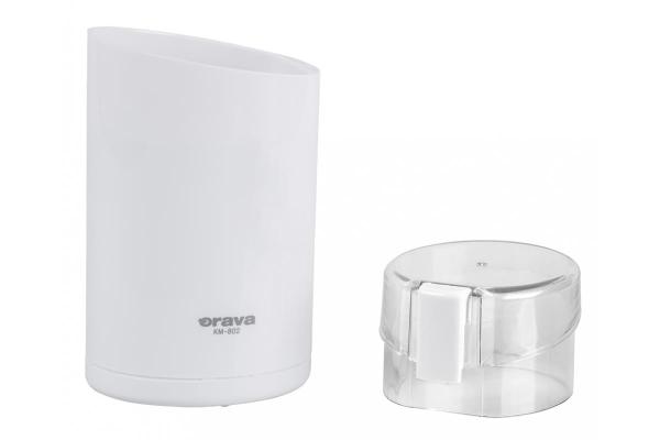 Orava KM-802 mlýnek na kávu,  130 W,  nůž z kvalitní oceli,  objem 50g,  bílá2