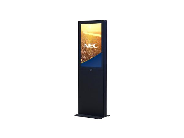 SHARP/ NEC 48" Freestand Storage - Black - Signage Indoor stojan,  pre V484,  P484, pre finalizaciu ponuky,  kontaktujte PM