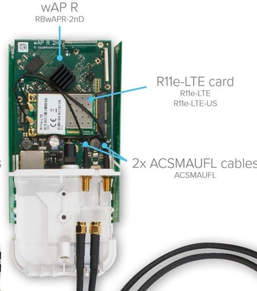 MikroTik ACSMAUFL Pigtail,  15 cm,  U.FL - SMA samica3