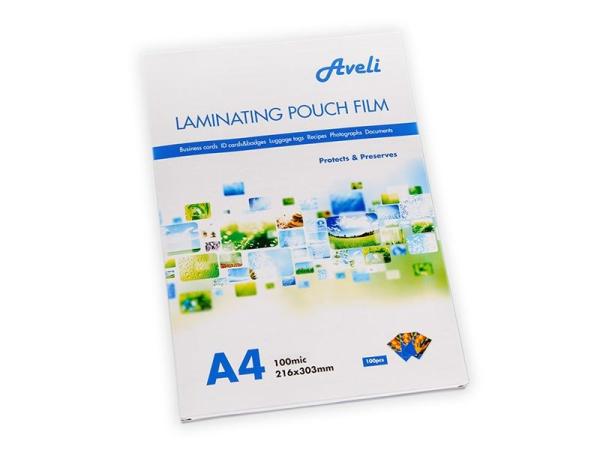 Laminovacie vrecká A4/ 200mic (2x100),  lesklé