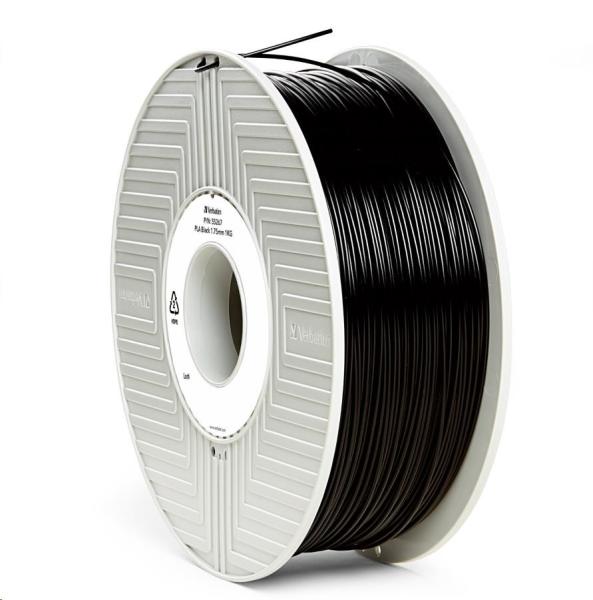 VERBATIM Filament pre 3D tlačiarne PLA 1.75mm,  335m,  1kg čierna1